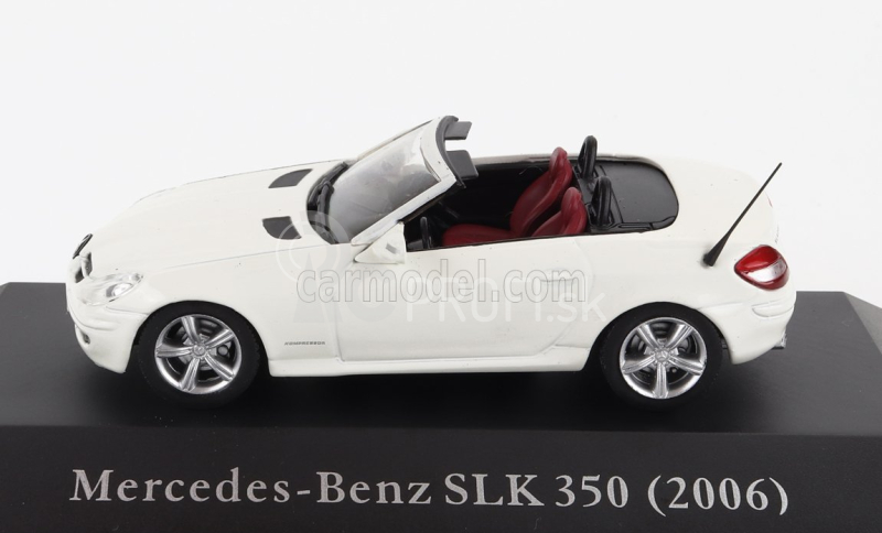 Edicola Mercedes benz Slk-class Slk350 Spider Open 2006 1:43 Biela