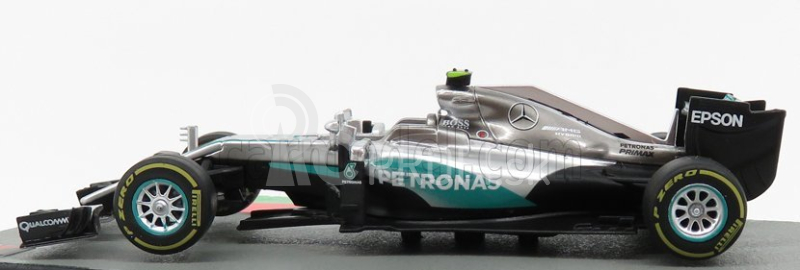 Edicola Mercedes gp F1 W07 Hybrid Amg Petronas N 6 Majster sveta Sezóna 2016 Nico Rosberg 1:43 Strieborná zelená