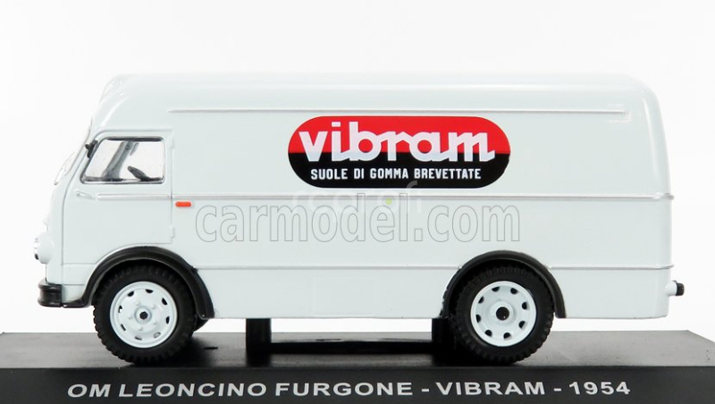 Edicola Om Fiat Leoncino Van Furgone Vibram 1954 1:43 svetlosivá