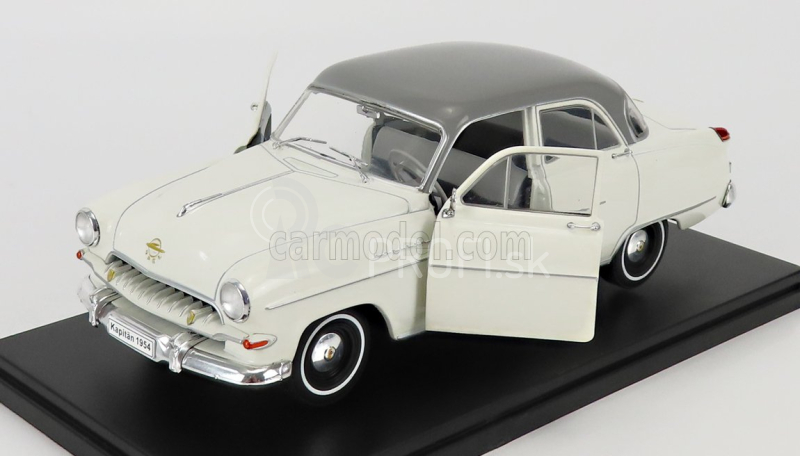 Edicola Opel Kapitan 1954 1:24 bielo-sivá