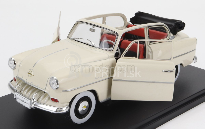 Edicola Opel Olympia Rekord Cabriolet 1954 1:24 Biela