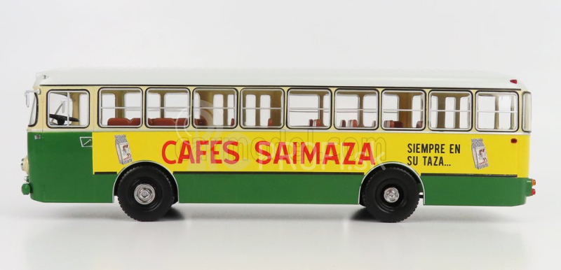 Edicola Pegaso 6021a Bus Cafes Saimaza 1984 1:43 Zelená Biela Žltá