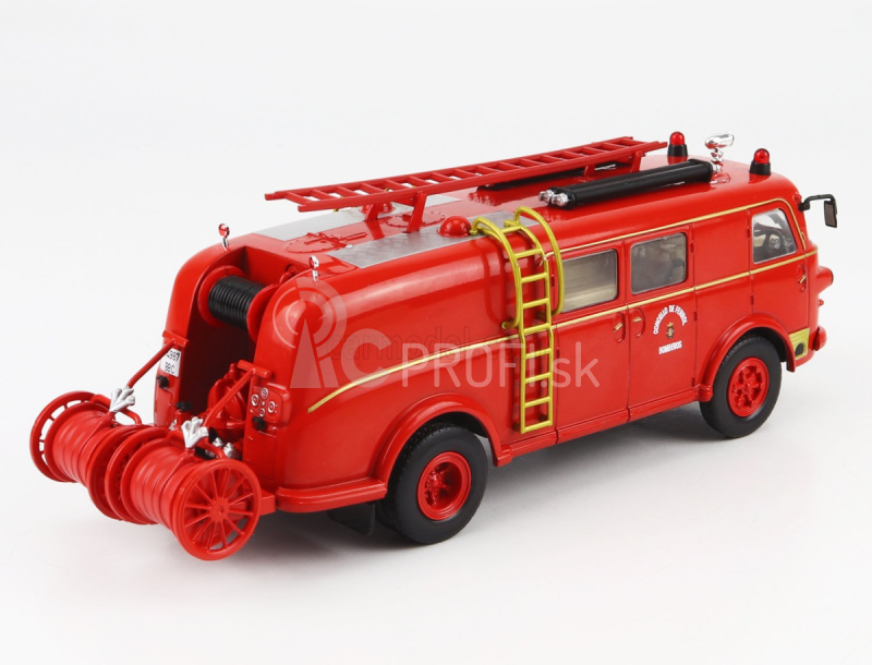 Edicola Pegaso Z-203 Tanker Truck Mofletes Španielsko 1960 1:43 Červená