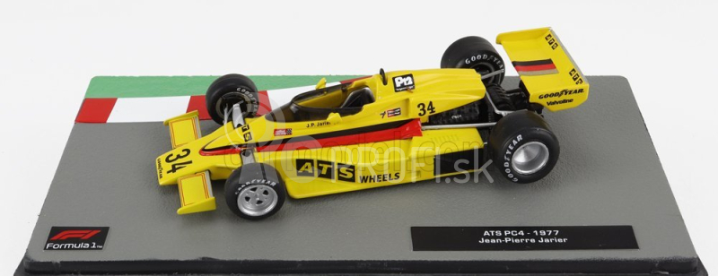 Edicola Penske F1 Pc4 Ats N 34 Sezóna 1977 Jean Pierre Jarier 1:43 Žltá