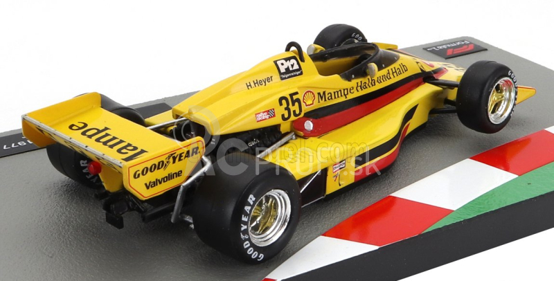 Edicola Penske F1 Pc4 N 35 Sezóna 1977 Hans Heyer 1:43 Žltá