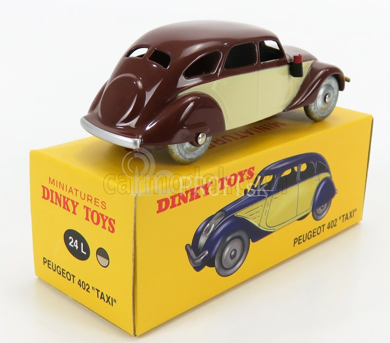 Edicola Peugeot 402 Taxi 1937 1:43 Hnedá krémová