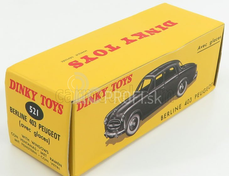 Edicola Peugeot 403 Berline 1960 1:43 svetlosivá