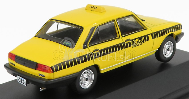 Edicola Peugeot 504 Sl Taxi Cordoba 1999 1:43 žltá čierna