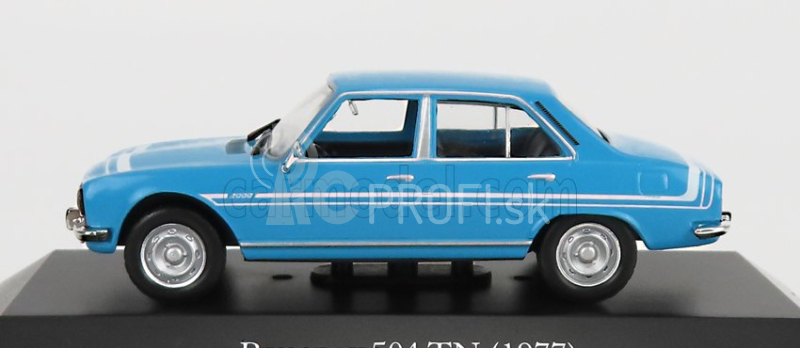 Edicola Peugeot 504 Tn 1977 1:43 svetlomodrá