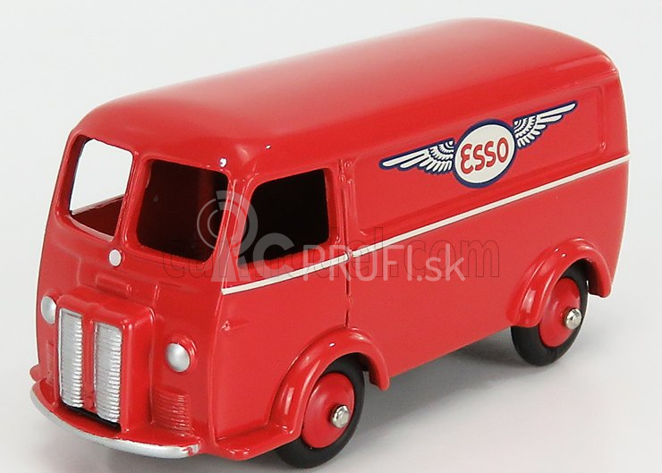 Edicola Peugeot D3a Van Esso 1956 1:43 Červená