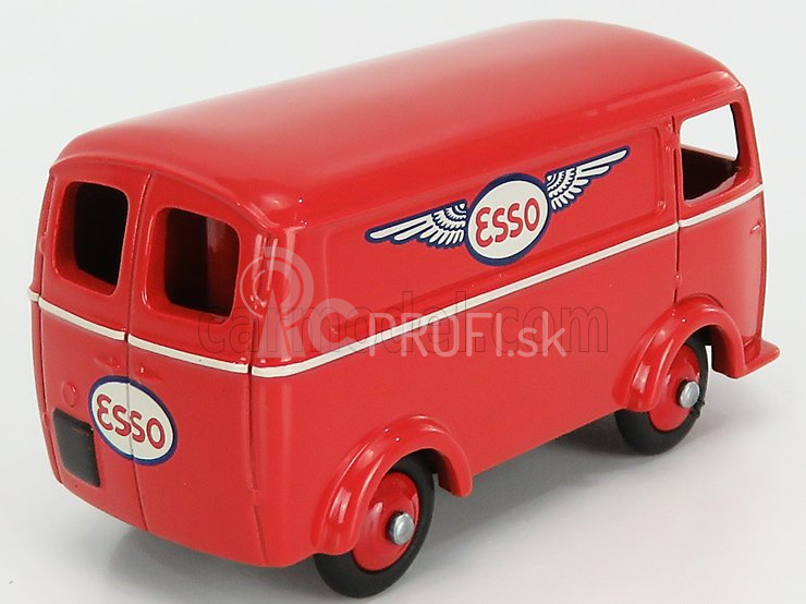 Edicola Peugeot D3a Van Esso 1956 1:43 Červená