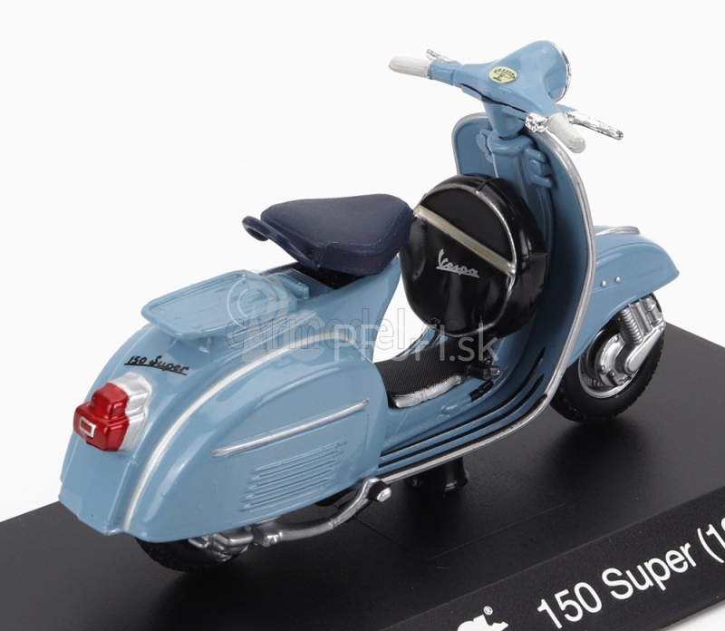 Edicola Piaggio Vespa 150 Super 1965 1:18 svetlomodrá