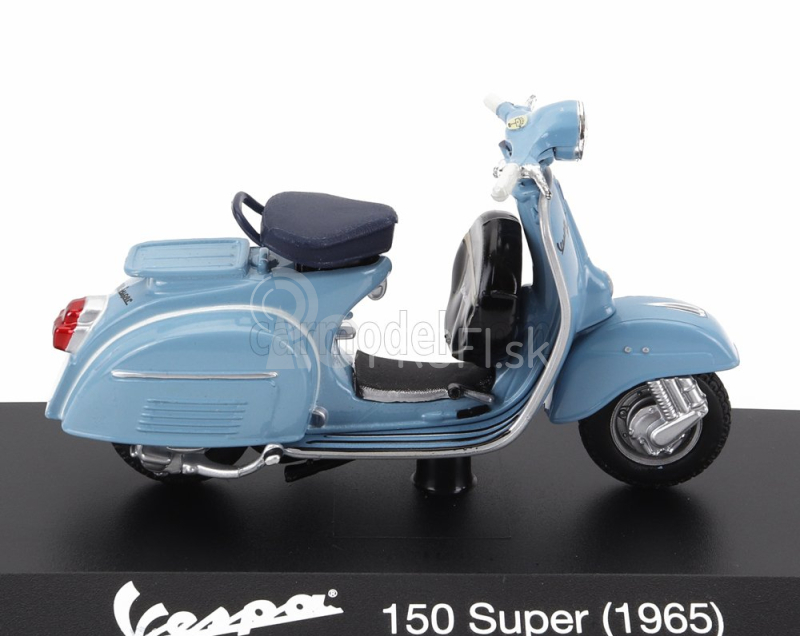 Edicola Piaggio Vespa 150 Super 1965 1:18 svetlomodrá