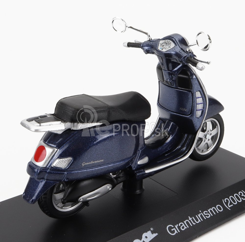 Edicola Piaggio Vespa 200 Granturismo 2003 1:18 Modrá