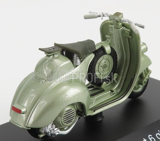 Edicola Piaggio Vespa 6 Giorni 1952 1:18 svetlozelená