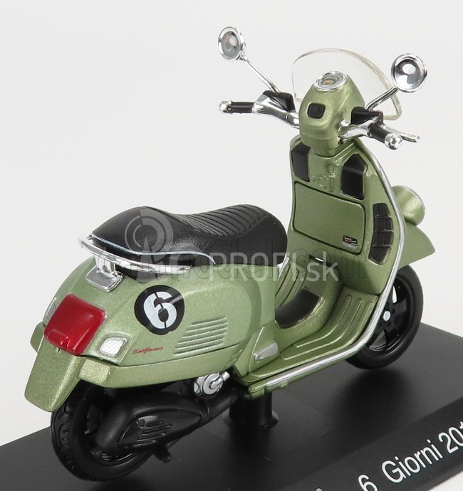 Edicola Piaggio Vespa 6 Giorni N 6 2017 1:18 Green Met