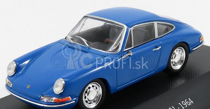 Edicola Porsche 911 901 1964 - Con Vetrina - S vitrínou 1:43 Modrá