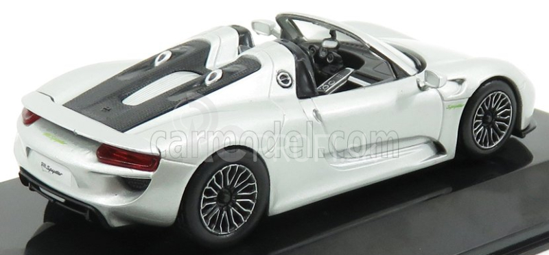 Edicola Porsche 918 Spyder 2013 - Con Vetrina - S vitrínou 1:43 Silver