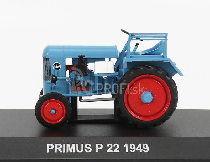 Edicola Primus P22 Tractor 1949 - Con Vetrina - S vitrínou 1:43 Light Blue