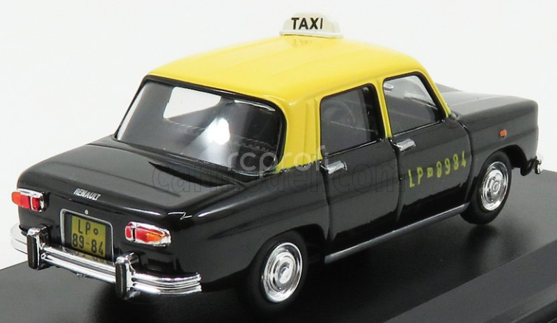 Edicola Renault 8 Taxi Santiago De Chile 1965 1:43 čierno-žltá