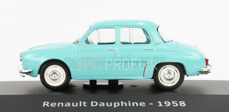 Edicola Renault Dauphine 1958 - Con Vetrina - S vitrínou 1:43 svetlomodrá