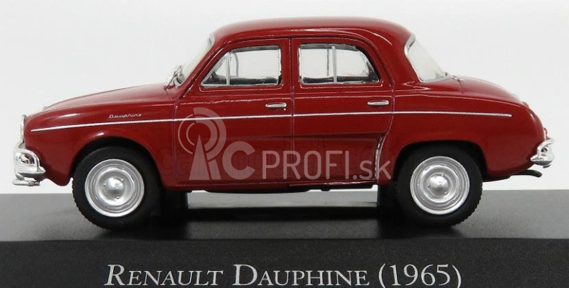 Edicola Renault Dauphine 1965 1:43 Červená