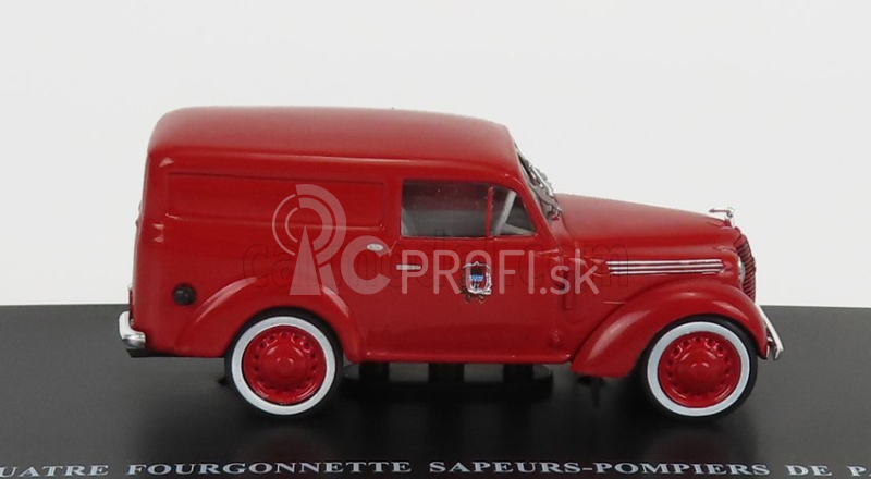 Edicola Renault Javaquatre Van Sapeurs Pompiers 1953 1:43 červená