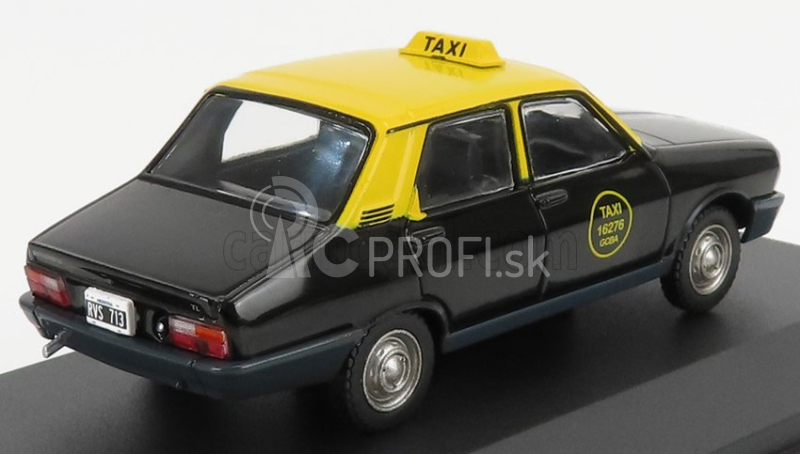 Edicola Renault R12 Tl Taxi Gcba 1994 1:43 Black Yellow