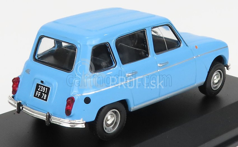 Edicola Renault R4 1964 - Con Vetrina - S vitrínou 1:43 svetlomodrá