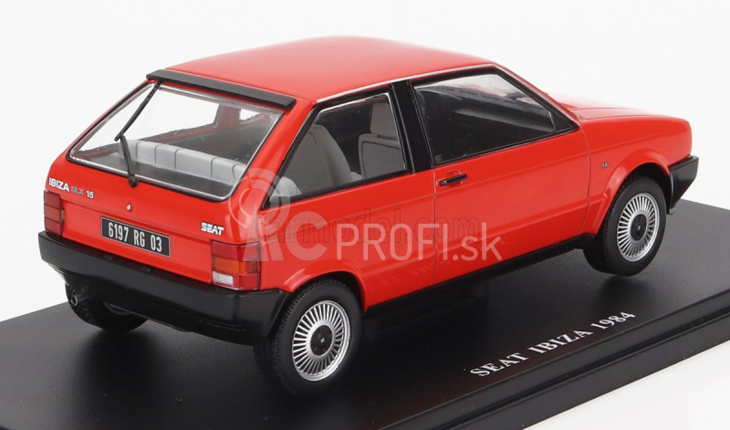 Edicola Seat Ibiza 1984 1:24 červená