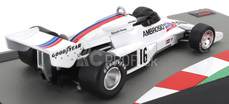 Edicola Shadow F1 Dn8 N 16 Sezóna 1977 Riccardo Patrese 1:43 Biela