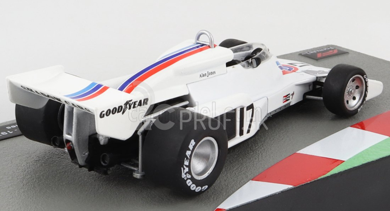 Edicola Shadow F1 Dn8 N 17 Sezóna 1977 Alan Jones 1:43 Biela