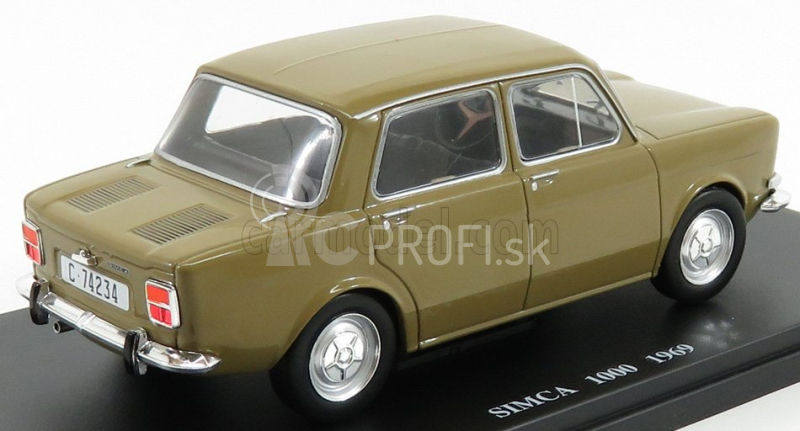 Edicola Simca 1000 1969 1:24 Gold Met