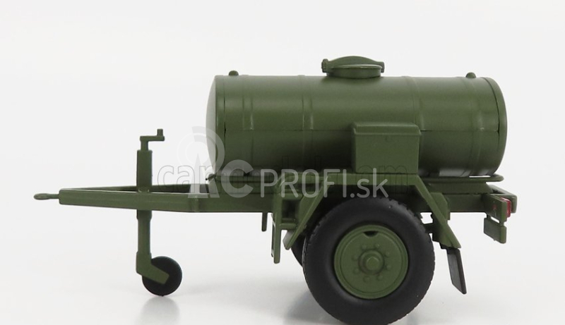 Edicola Trailer Rimorchio Tanker 2000 litrov 1:43 Vojenská zelená