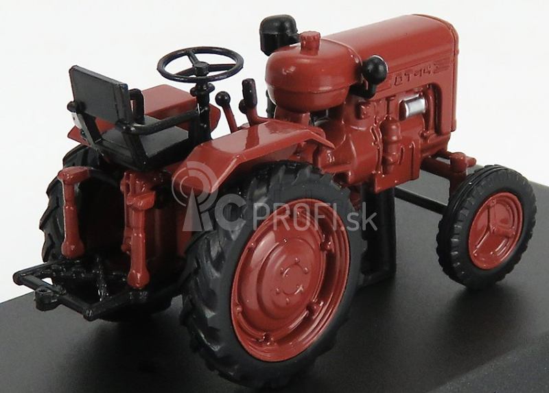 Edicola Vladimirets Dt-14 Tractor 1955 - poškodenie Blister Box 1:43 hnedý