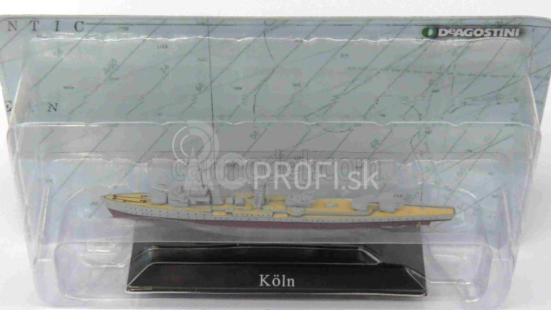 Edicola Vojnová loď Koln Light Cruiser Nemecko 1928 1:1250 Vojenská