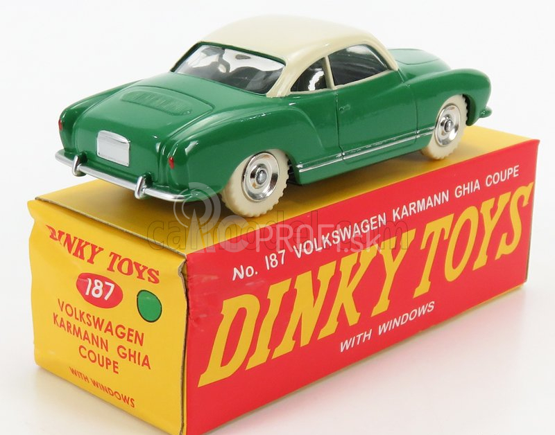 Edicola Volkswagen Karmann Ghia Coupe 1955 1:43 zelená biela