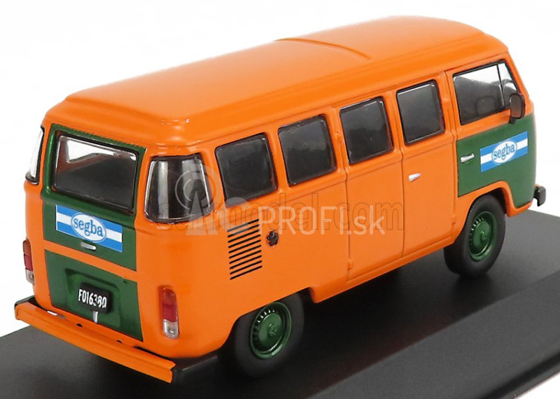 Edicola Volkswagen T1 Minibus Kombi S.e.g.b.a 1983 1:43 Oranžová