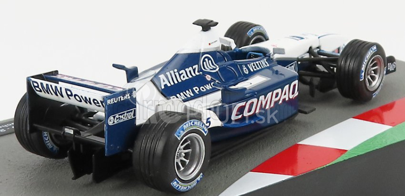 Edicola Williams F1 Bmw Fw23 N 5 Sezóna 2001 Ralf Schumacher 1:43 Biela Modrá