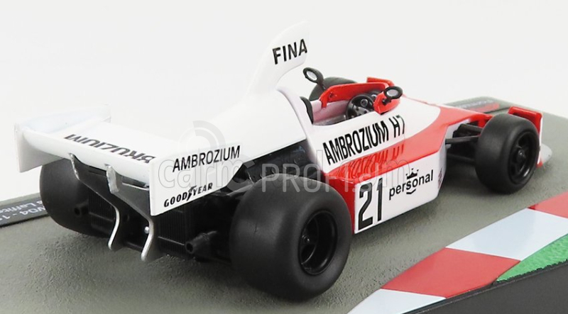 Edicola Williams F1 Fw04 N 21 Sezóna 1975 Jacques Laffite 1:43 Červená biela