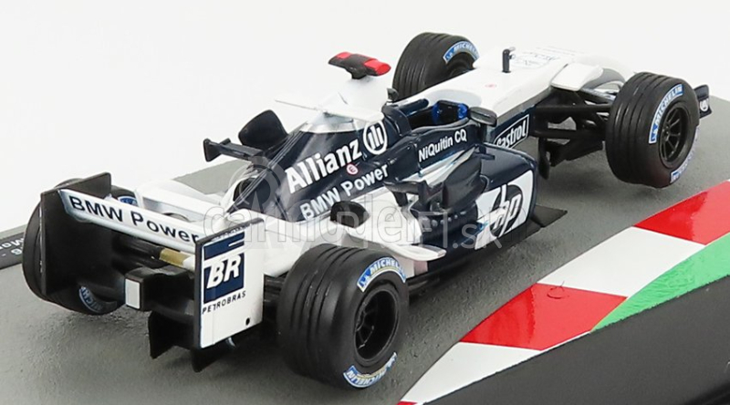 Edicola Williams F1 Fw26 Bmw N 3 Sezóna 2004 Juan Pablo Montoya 1:43 Modrá biela