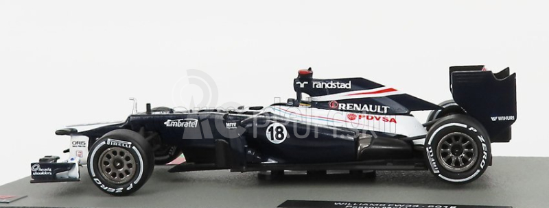 Edicola Williams F1 Fw34 Cosworth N 18 Sezóna 2012 Pastor Maldonado 1:43 Modrá biela