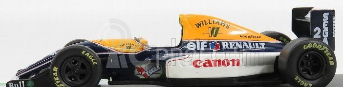 Edicola Williams F1 Renault Fw15 Elf N 2 Alain Prost Sezóna 1993 Majster sveta 1:43 Modrá Žltá Biela