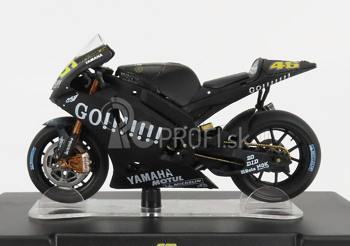 Edicola Yamaha Yzr-m1 Team Gauloises N 46 Phillip Island Test Motogp 2005 Valentino Rossi 1:18 Black