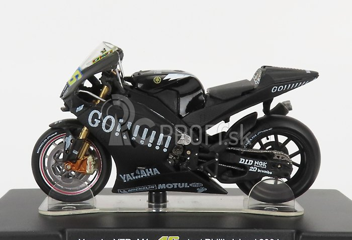 Edicola Yamaha Yzr-m1 Team Gouloises N 46 Majster sveta Test Phillip Island Motogp 2004 Valentino Rossi 1:18 Čierna