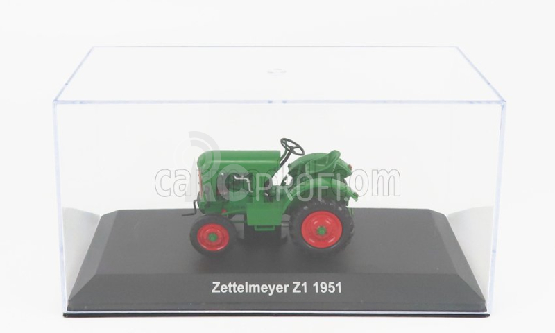 Edicola Zettelmeyer Z1 Traktor Nemecko 1951 - Con Vetrina - S vitrínou 1:43 Zelená