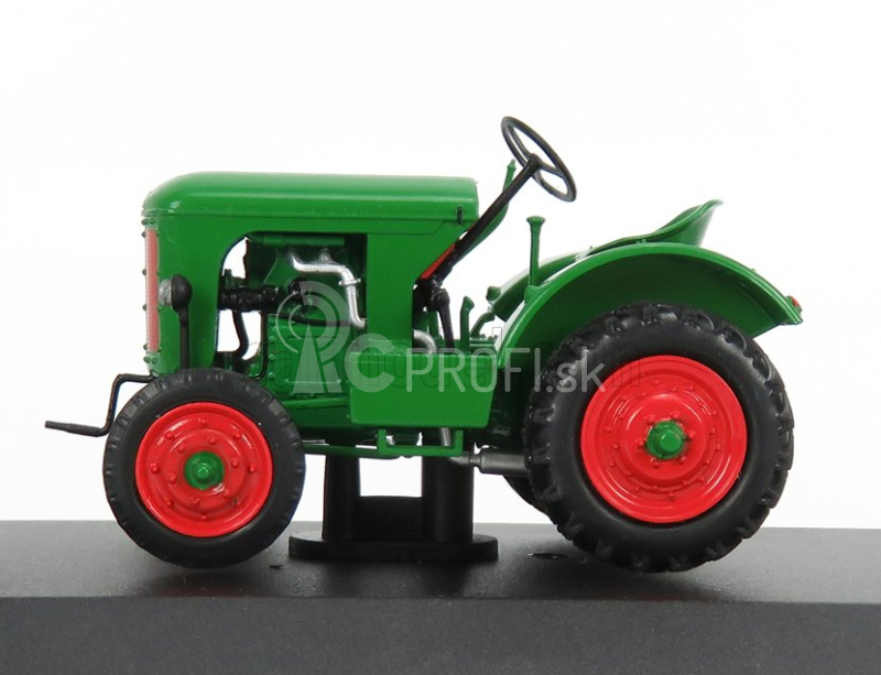 Edicola Zettelmeyer Z1 Traktor Nemecko 1951 - poškodenie Blister Box 1:43 Zelená červená