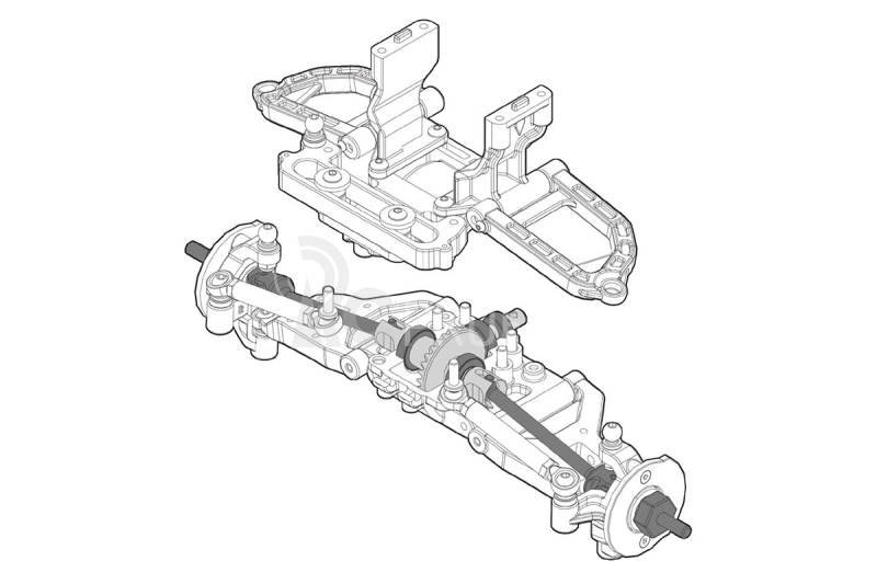 Element Enduro Trail Truck, Zuul IFS2 RTR, modrý (12.8 - 325mm)