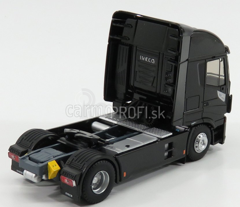 Eligor Iveco fiat Stralis 570xp ťahač 2-assi 2016 - Exkluzívny model auta 1:43 Brillant Black