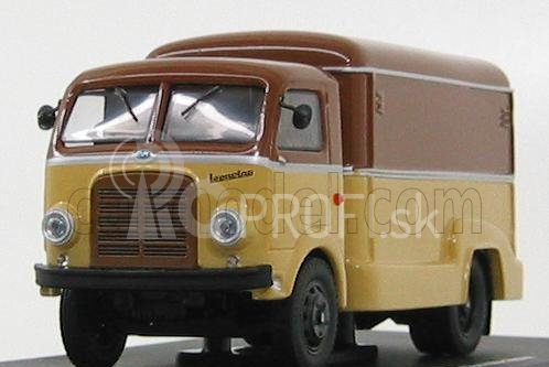 Eligor Om fiat Leoncino Truck - Carni Macellate 1:43 Béžová hnedá